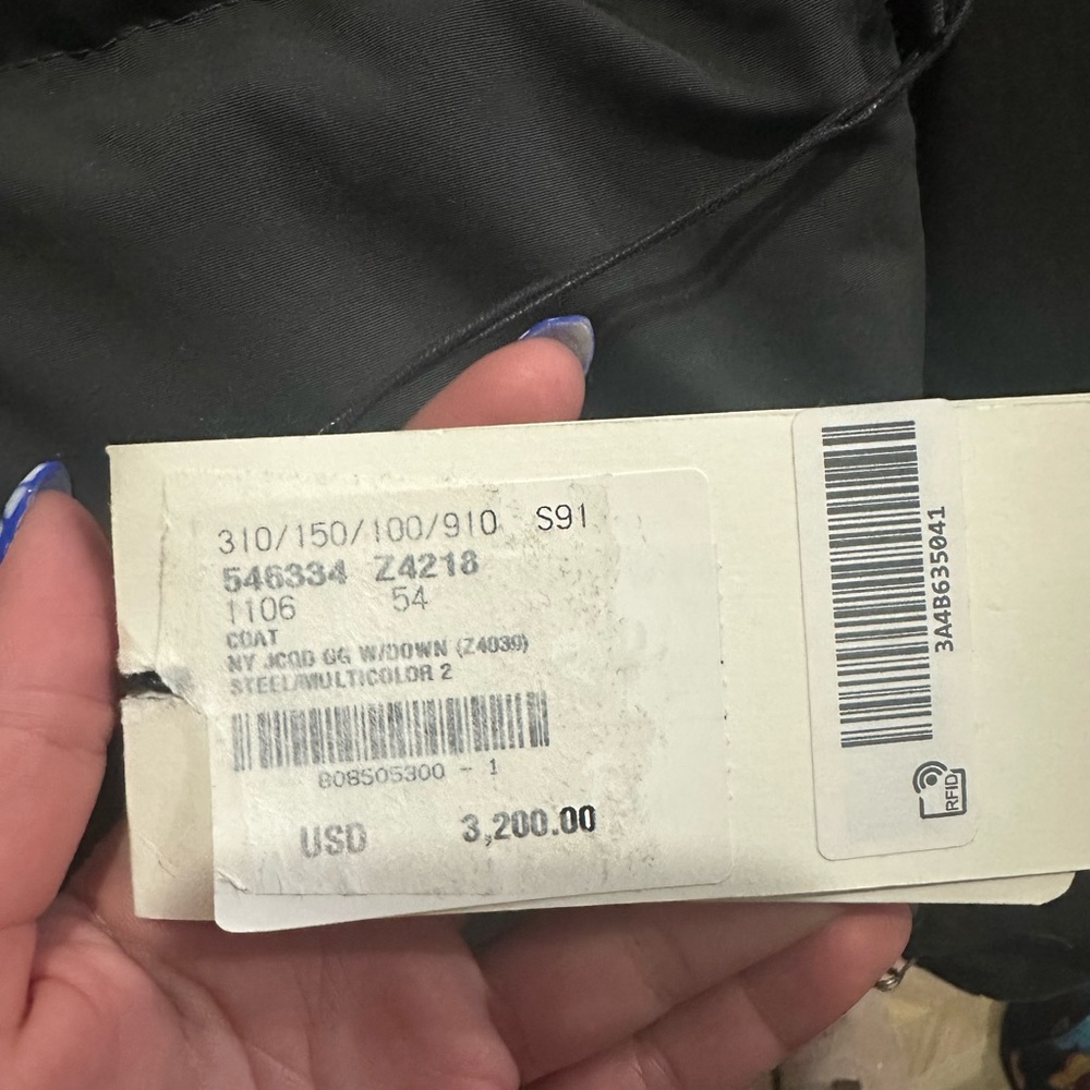 Gucci Black Puffer Jacket